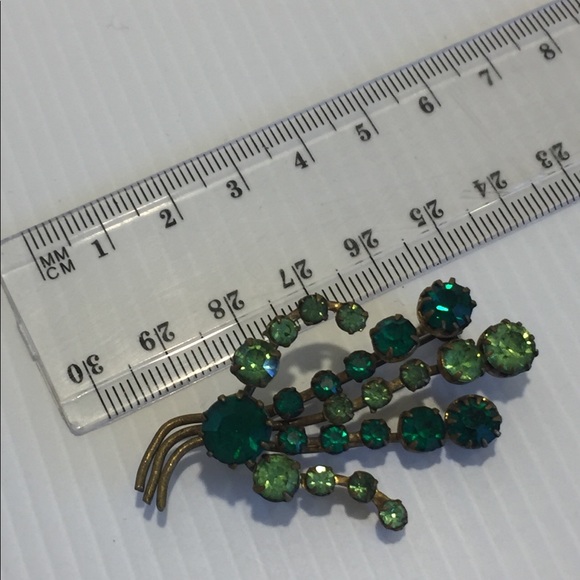 VINTAGE BROOCHES X 3  gold tone circa 1950s - Picture 5 of 14